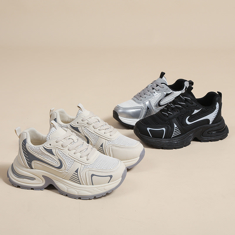 Damen Sportliche Dämpfungsschuhe mit futuristischem Design R&B