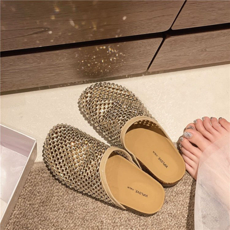Damen Sandalen mit glitzerndem Design von R&B