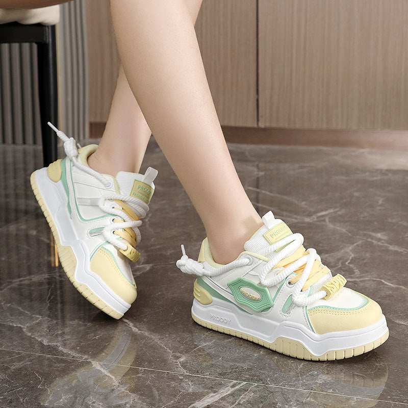 Damen Sneaker mit sportlicher Dämpfung und atmungsaktiver Obermaterialstruktur R&B