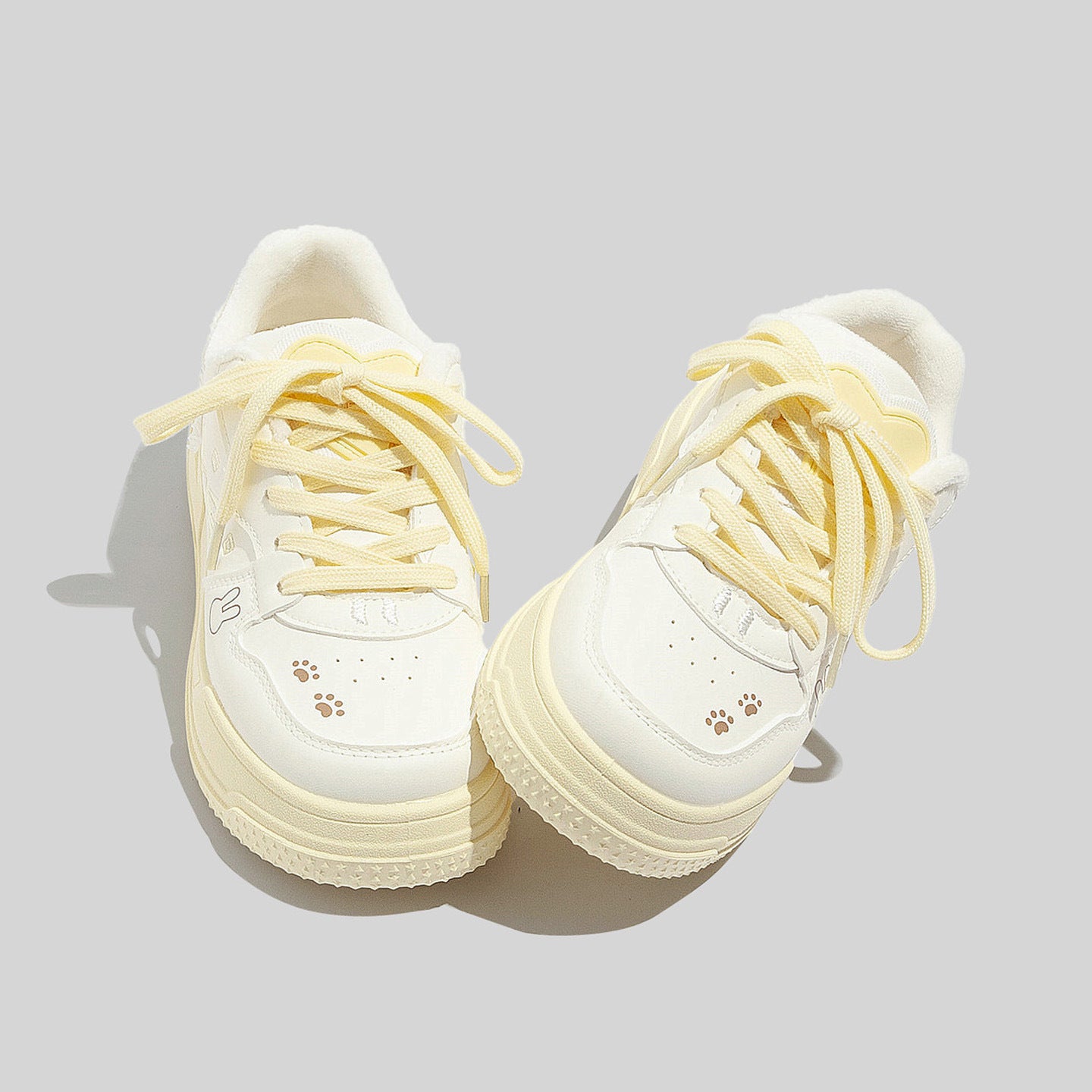 Damen Sneakers mit verspieltem Häschenmotiv und bequemer Dämpfung