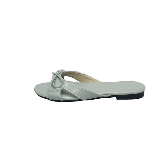 Damen elegante Slipper mit Schleifen-Detail R&B
