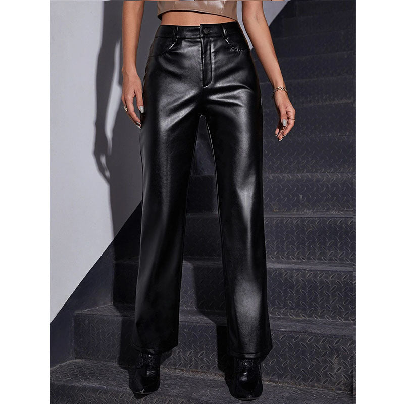 Damen Modische High-Waist hose