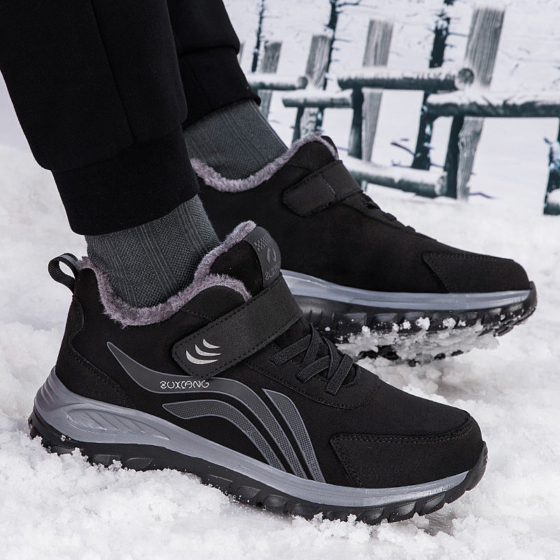 Damen Isolierte Winter-Stiefel mit rutschfester Sohle und praktischem Klettverschluss R&B
