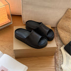 Damen Komfortable Lederriemensandalen