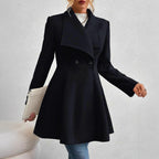 Damen Trendige Finelapel-Manteljacke R&B