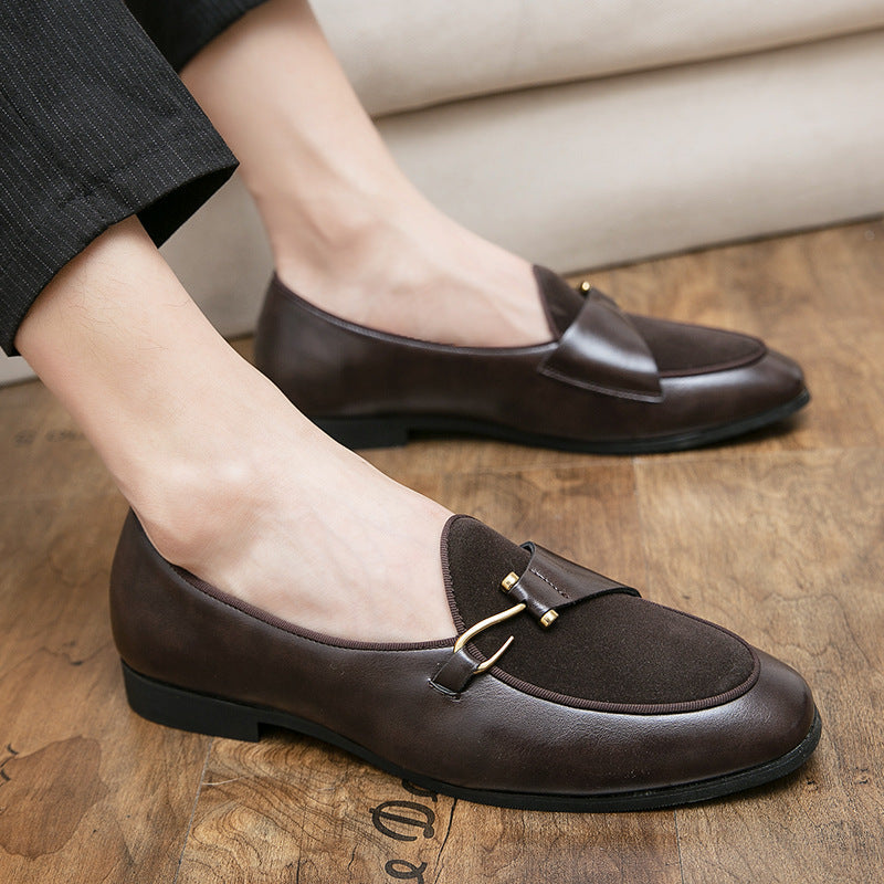 Herren Elegante Mokassins mit modischem Schnallen-Design R&B