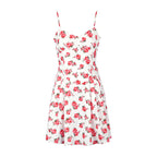 Damen Floral Kleid EB