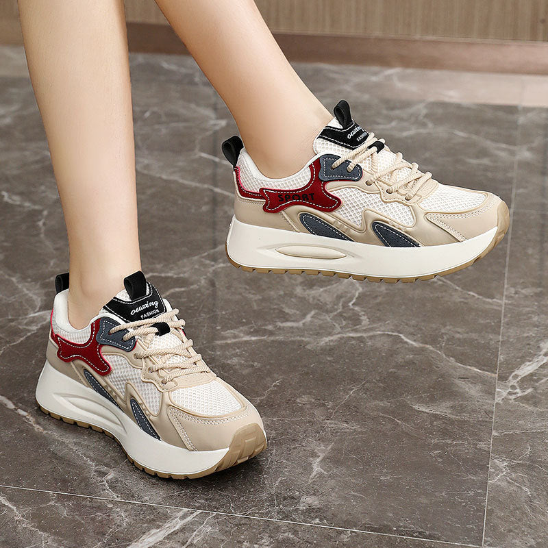 Damen Sportliche Sneakers mit ergonomischem Dämpfungssystem und atmungsaktiver Obermaterialstruktur R&B