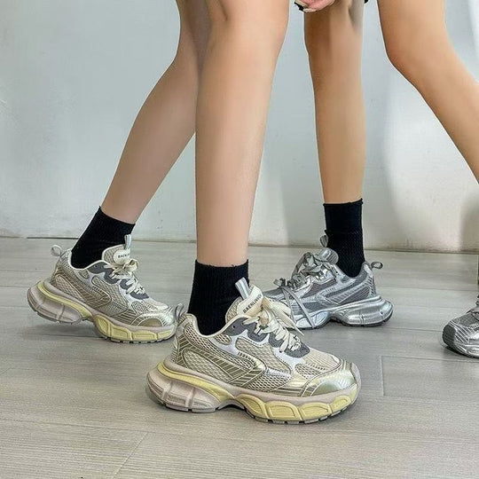 Damen Sportliche Chunky Sneakers mit innovativer Dämpfungstechnologie R&B