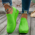 Damen atmungsaktive Slip-On Sneakers mit komfortabler Dämpfung R&B