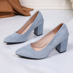 Damen Elegante Pumps mit modernem Blockabsatz R&B