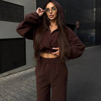 Damen Urbaner Oversized Jumpsuit mit Kapuze