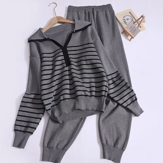 Damen Sportliches zwei-teiliges Set R&B