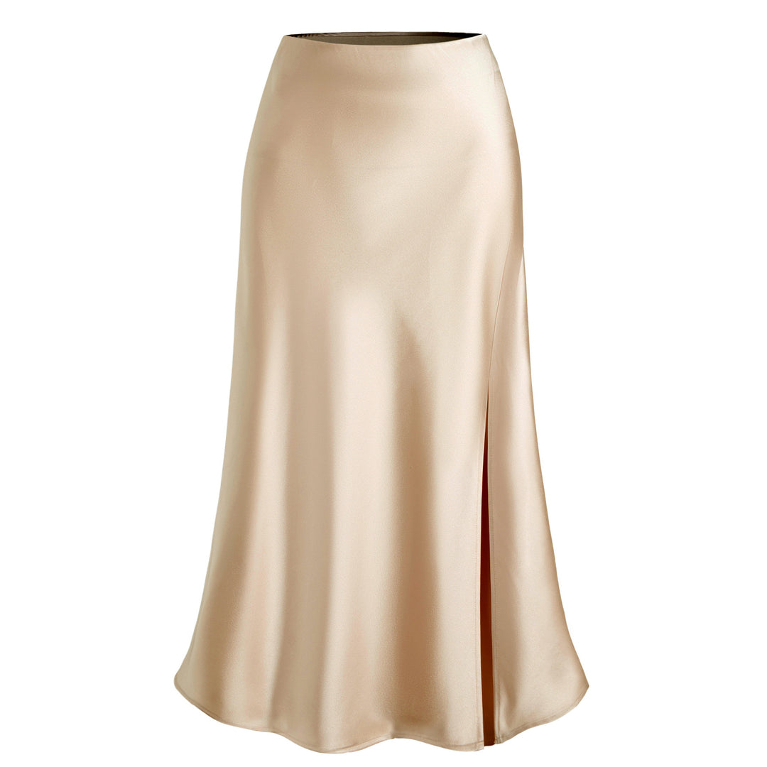 Damen Eleganter und fließender Maxikleid R&B