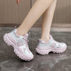 Damen atmungsaktive Freizeitsneaker mit dämpfender Sohle und modernem Laufdesign R&B