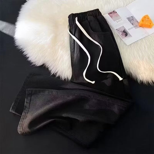 Herren Sportliche Freizeithose mit Kordelzug und tiefen Taschen R&B