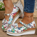 Damen Komfortable und stilvolle Sandaletten mit floralen Applikationen R&B