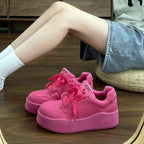 Damen Plattform Sneakers R&B