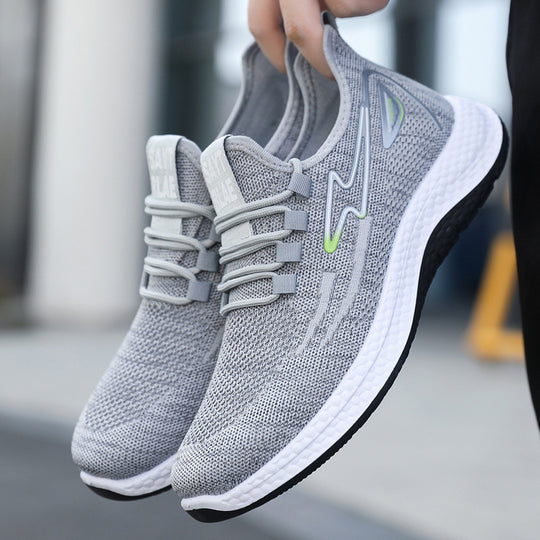 Damen Sportliche Laufschuhe mit atmungsaktivem Mesh-Obermaterial und flexibler Sohle R&B