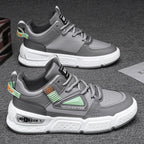 Damen Sportliche Schnürsneaker mit atmungsaktiver Mesh-Konstruktion und rutschfester Sohle R&B