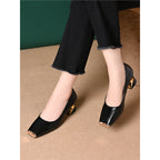Damen Elegante und schicke Pumps mit glänzendem Finish R&B
