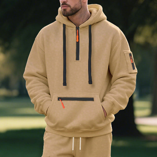 Herren Urbaner Multifunktions Kapuzenpullover R&B