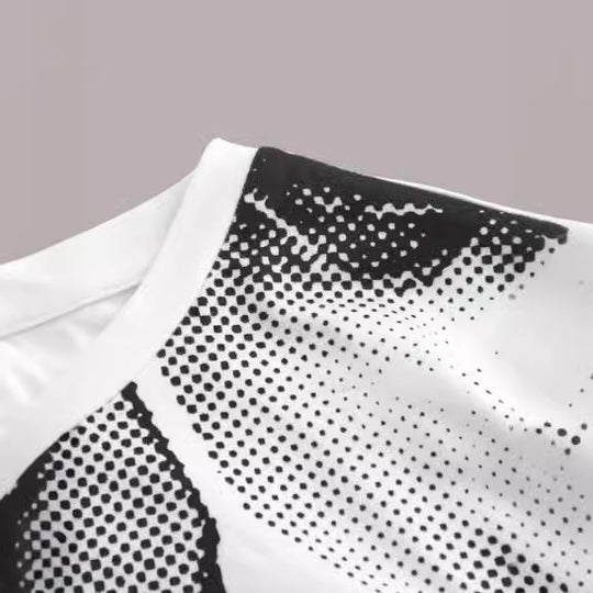 Damen Kunstvoll gestaltetes Grafikshirt R&B