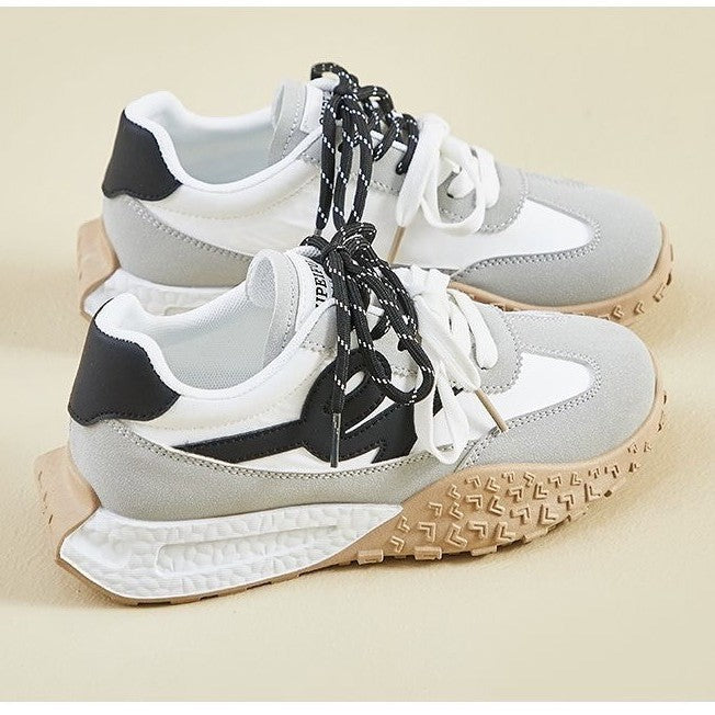 Damen Sportliche Sneakers mit innovativem Dämpfungssystem und flexibler Laufsohle