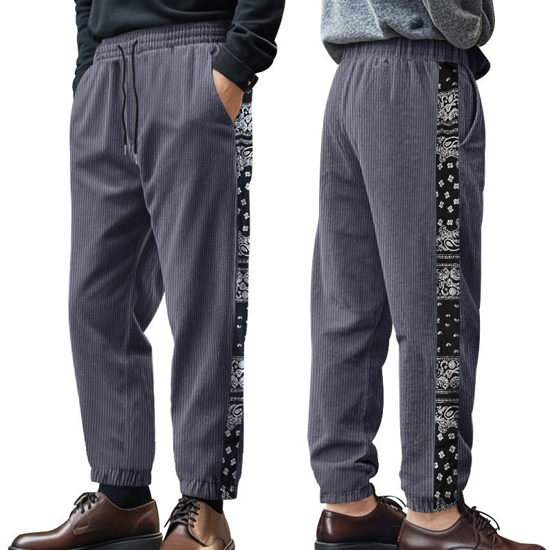 Herren Freizeithose mit einzigartigem Muster R&B