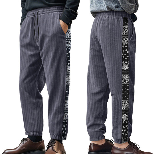 Herren Freizeithose mit einzigartigem Muster R&B