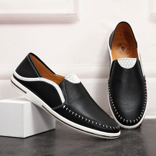 Herren Elegante Mokassins mit bequemer Innensohle R&B