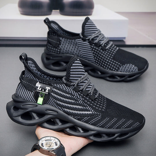 Damen sportliche und atmungsaktive Laufschuhe mit innovativem Dämpfungssystem R&B