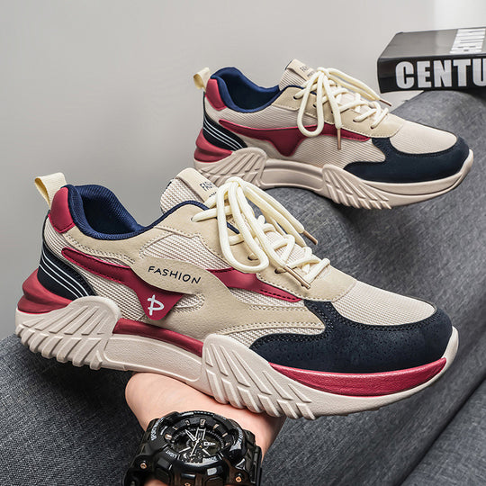 Damen Sportliche Sneakers mit atmungsaktivem Obermaterial und stabiler Laufsohle R&B