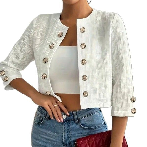 Damen modische Kurzjacke R&B