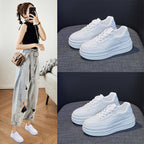 Damen Sneakers im sportlich-eleganten Design mit dicker Plateausohle R&B