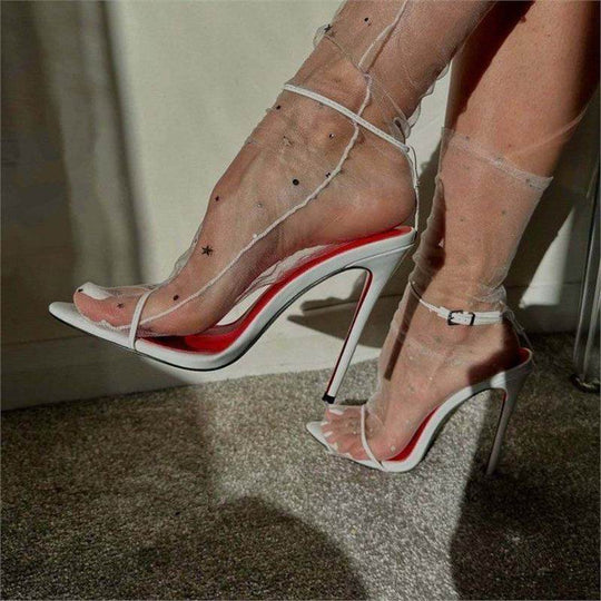Damen High Heel Sandalen mit elegantem Riemendesign R&B