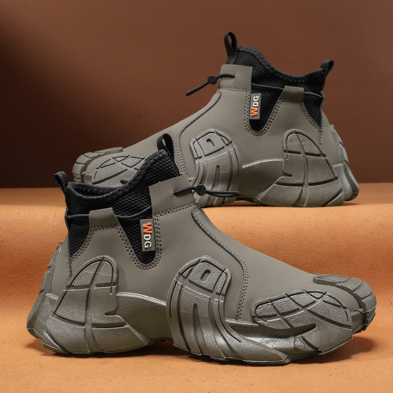 Herren robuste Outdoor Boots mit stabiler Sohle R&B