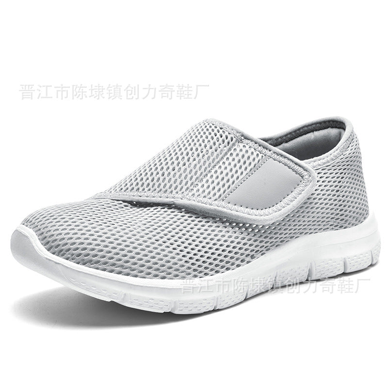 Damen Bequeme Slip-On Sneakers mit atmungsaktiver Netzstruktur R&B