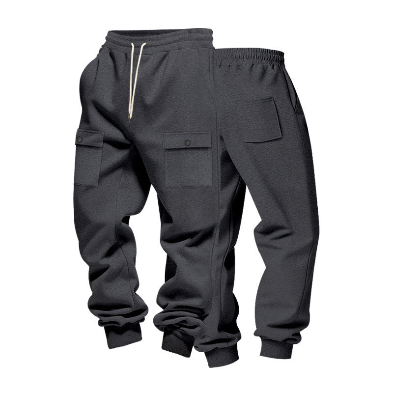 Herren Cargo-Jogginghose mit anatomischer Passform und praktischen Seitentaschen R&B