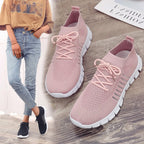 Damen Sportliche Lauf-Sneaker mit sehr atmungsaktivem Mesh-Obermaterial R&B