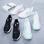 Damen Leichte und flexible Lauf-Sneaker mit atmungsaktiver Mesh-Oberfläche R&B