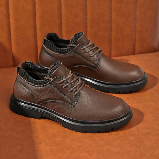 Herren Elegante Schnürschuhe mit rutschfester Sohle und atmungsaktivem Innenfutter R&B