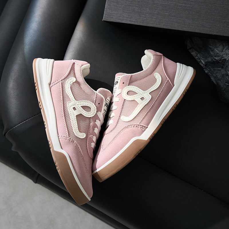 Damen Sportliche Sneaker mit atmungsaktiver Mesh-Oberfläche und rutschfester Sohle R&B