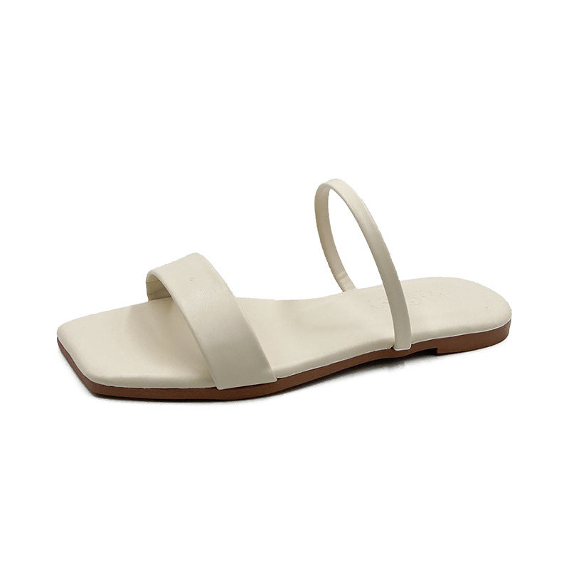Damen Minimalistische Riemensandaletten mit elegantem Design und bequemer Fußbettgestaltung R&B