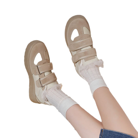 Damen Sportliche Sneaker mit praktischem Klettverschluss und weichem Futtermaterial R&B