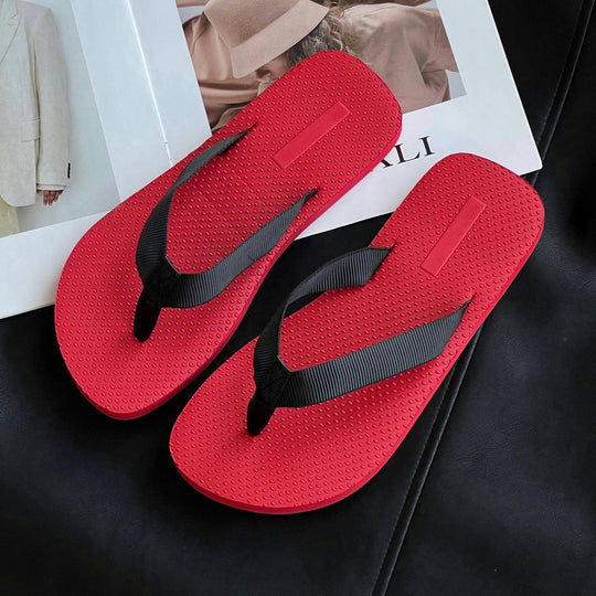 Damen Bequeme Zehentrenner-Sandalen mit rutschfester Sohle R&B