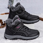 Damen Winterboots mit isolierendem Warmfutter und komfortablem Klettverschluss R&B