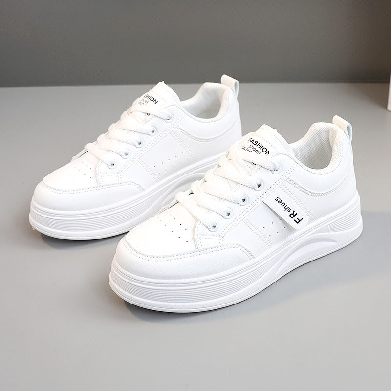 Damen modische Plateau-Sneaker mit atmungsaktiver Mesh-Oberfläche und rutschfester Sohle R&B