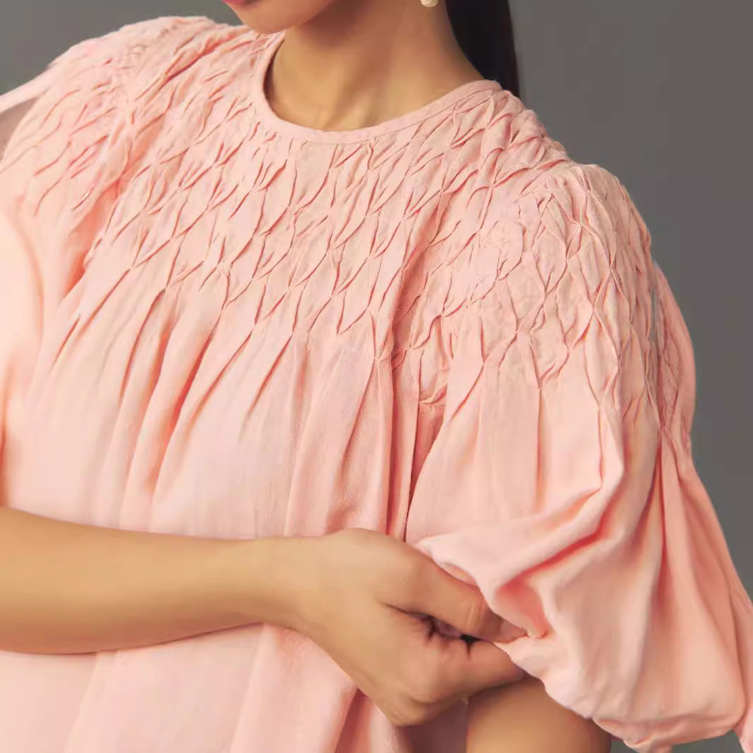 Damen Luftiges Oberteil mit raffinierten Rüschendetails R&B
