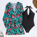 Damen Strandkleid mit sportlichem Badeanzug